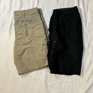 Nordic Track and Burnside cargo shorts bundle 40 W